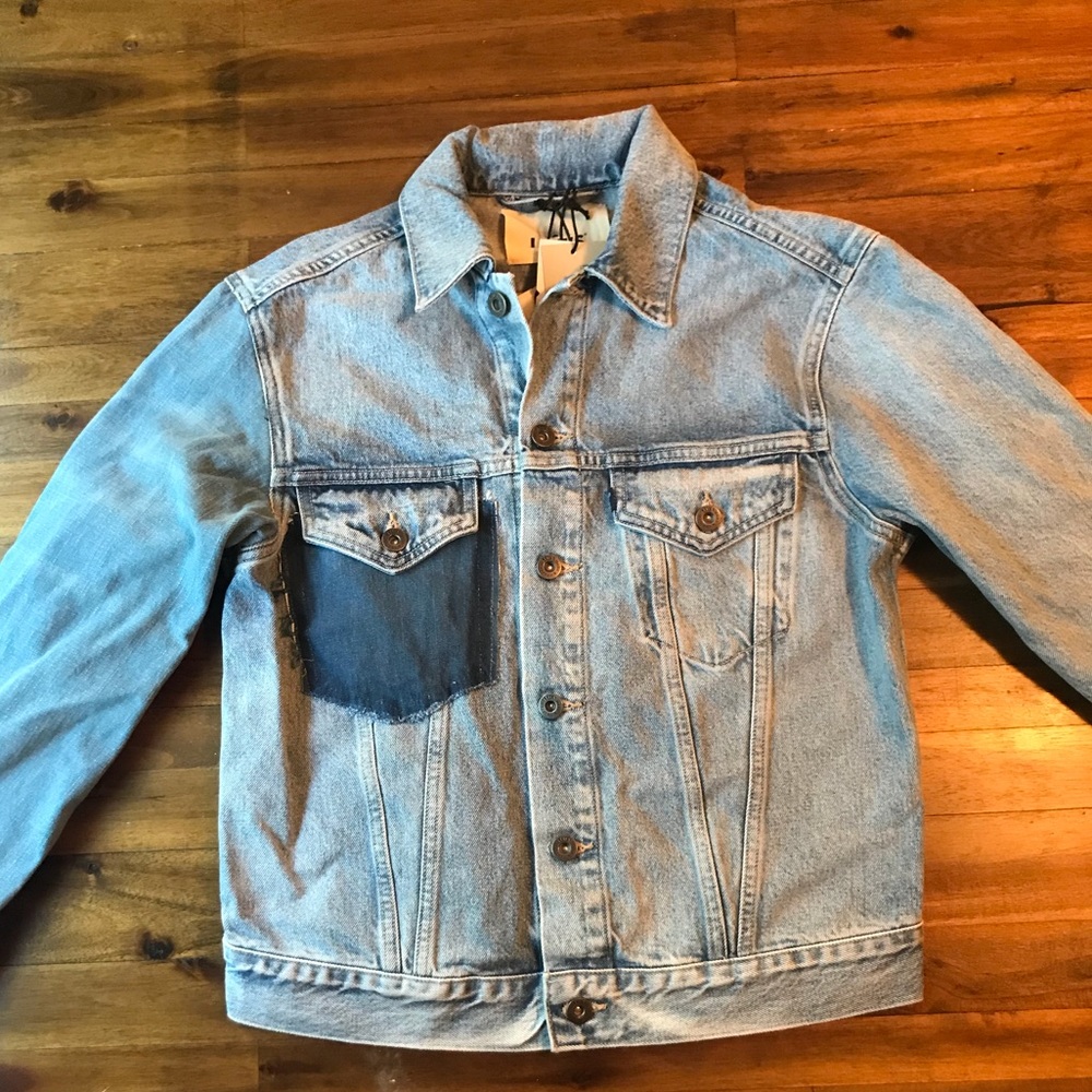 NWT! Selvedge Levi’s Denim Jeans Jacket